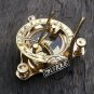 Vintage London west maritime antique SUNDIAL COMPASS brass nautical Compass