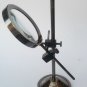 Marine Vintage Brass Table Magnifier Magnifying Reading Glass W Stand Nauticals