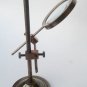 Marine Vintage Brass Table Magnifier Magnifying Reading Glass W Stand Nauticals