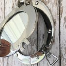 12" silver Porthole Mirror Nautical Maritime Wall Decorative Ship Cabin Window 12" silver Porthole Mirror Nautical Maritime Wall Decorative Ship Cabin Window