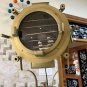 Brass Antique Searchlight Large Sealight Floor Tripod Light Spotlight Maritime