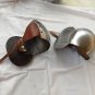 Medieval Knight Armor Knee Guard With Leather Belt Knee Steel Larp Protection