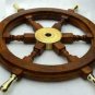 Antique Maritime Nautical Wooden Ship Wheel Vintage Wall Hanging Decor Wheel