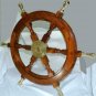 Antique Maritime Nautical Wooden Ship Wheel Vintage Wall Hanging Decor Wheel