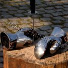 Medieval Armor Suit Gauntlets Gothic Knight Finger Steel Gloves SCA LARP Gloves