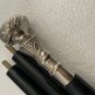 Unique Solid Brass Knob Head Handle Victorian Wooden Walking Stick Cane Antique
