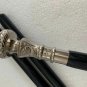 Unique Solid Brass Knob Head Handle Victorian Wooden Walking Stick Cane Antique