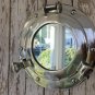 12"chrome Porthole Mirror Nautical Maritime Wall Decorative Ship Cabin Window