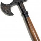 Walking Stick Viking Wooden Walking Cane for Stylish Handle Nautical Style Gift