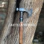 Walking Stick Viking Wooden Walking Cane for Stylish Handle Nautical Style Gift