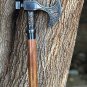 Walking Stick Viking Wooden Walking Cane for Stylish Handle Nautical Style Gift