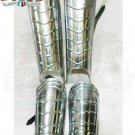 Medieval Arm Guards Leg Greaves Armor And Leg Guards Iron Steel Set Christmas