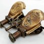 Vintage Nautical Monocular Telescope Antique Brass Binocular Maritime Gift Item
