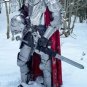 Halloween Medieval Knight Combat Armor Suit, Crusader larp Wearable Armor Suit