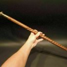 Victorian Walking Stick Antique Brass Knob Handle Wooden Cane Nautical Deco Gift