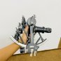 Vintage Tamaya Sextant Black 9" Nautical Navigation Aluminum Working Marine Gift