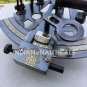 Collectible Antique Nautical Brass Working German Marine Sextant w/ Wooden Box