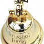 Victorian Nautical Brass Ship Bell Titanic Bell 1912 London Hanging Wall Decor