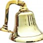 Victorian Nautical Brass Ship Bell Titanic Bell 1912 London Hanging Wall Decor