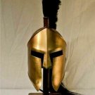 Spartan Helmet King Leonidas 300 Movie Replica Medieval Helmet With Stand