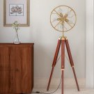 Nautical Floor fan lamp Spot Lamp Move Light Theater Light-Studio 5 Bulb Antique Nautical Floor fan lamp Spot Lamp Move Light Theater Light-Studio 5 Bulb Antique