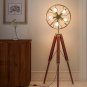 Nautical Floor fan lamp Spot Lamp Move Light Theater Light-Studio 5 Bulb Antique