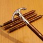 Vintage Handmade Style Brass Anchor Head Handle Wooden Walking Stick Cane Gift