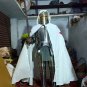 Medieval Crusader Templar Tunic Knight white Surcoat Cloak cosplay costume cloth