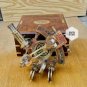 ANTIQUE WORKING VINTAGE NAUTICAL GERMAN MARINE BRASS SEXTANT WITH WOODEN BOX