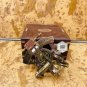 ANTIQUE WORKING VINTAGE NAUTICAL GERMAN MARINE BRASS SEXTANT WITH WOODEN BOX
