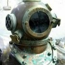 Antique Morse Brass Diving Scuba SCA Divers US Navy V Divers Deep Mark Helmet Antique Morse Brass Diving Scuba SCA Divers US Navy V Divers Deep Mark Helmet