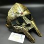 Golden European Sterling Golden Pattern MF Doom Mask Steel Roman Gladiator Gifts