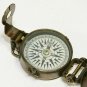 Antique Nautical Brass Pocket Compass Vintage WWII Military Compass Gift items