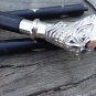 New Brass Head Handle Jocker Canes Silver Vintage Black Cane Walking Stick 39"