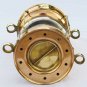 Vintage Brass Oil Lamp Antique Maritime Ship Lantern Anchor Boat Light