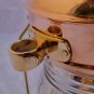 Vintage Brass Oil Lamp Antique Maritime Ship Lantern Anchor Boat Light