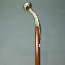bubba wood brass walking walking stick hiking hams Precious stick 97 cm stick