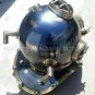Black Antique 18" Diving vintage BOSTON MARK V U.S Navy Deep Sea Divers Helmet