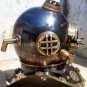 Black Antique 18" Diving vintage BOSTON MARK V U.S Navy Deep Sea Divers Helmet
