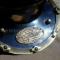 Black Antique 18" Diving vintage BOSTON MARK V U.S Navy Deep Sea Divers Helmet