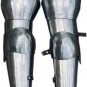 Halloween Medieval Armor Suit Knight Steel Larp Full Arm Guard with Pauldrons