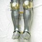 Medieval Armor Full Leg Guard Set Greek With Shoes Greaves Christmas COSTUME