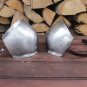 Medieval Knight Armor Knee Guard With Leather Belt Knee Protection Armour