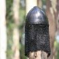 Medieval Viking Spectacles Chain mail Helmet Knights Crusader Wearable Helmet