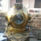 Antique Scuba SCA Divers Diving Helmet US Navy Mark V Deep Sea Marine Diver Gift