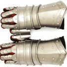 Medieval Armor Suit Gauntlets Gothic Knight Steel Finger Gloves SCA LARP Gift