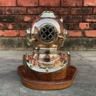 New mini diving helmet 6" diving divers helmet Marine scuba helmet with base