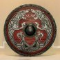 Beautiful Medieval Viking Shield 24" Round Wooden Shield Heavy Metal Fitted Gift