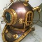 Antique diving divers helmet ~Deep Sea Scuba ~Mark V Heavy Pipe Diving Helmet