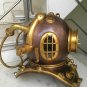 Antique diving divers helmet ~Deep Sea Scuba ~Mark V Heavy Pipe Diving Helmet